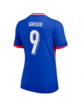 Billige Frankrike Olivier Giroud #9 Hjemmedrakt Dame EM 2024 Kortermet